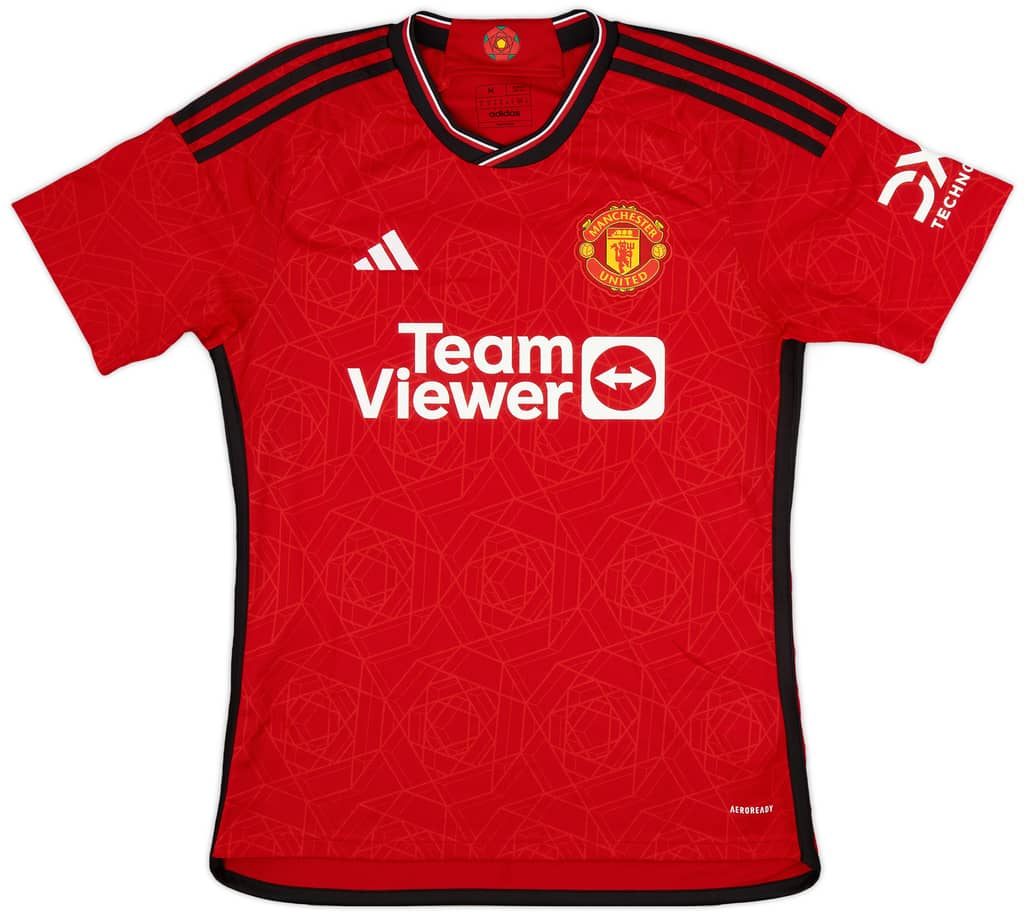 2023-24 Manchester United Home Shirt B.Fernandes #8 - 8/10 - (M)