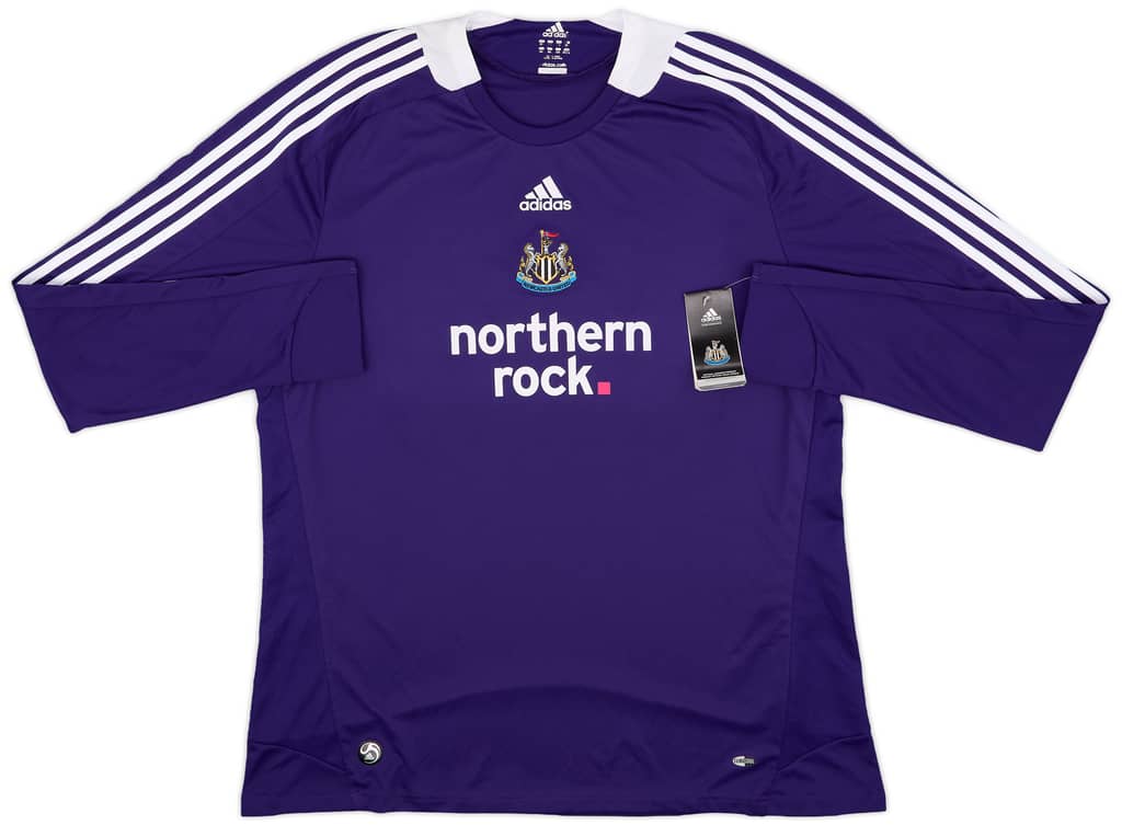 2008-09 Newcastle United Away L/S Shirt Jonas #18 (XXL)