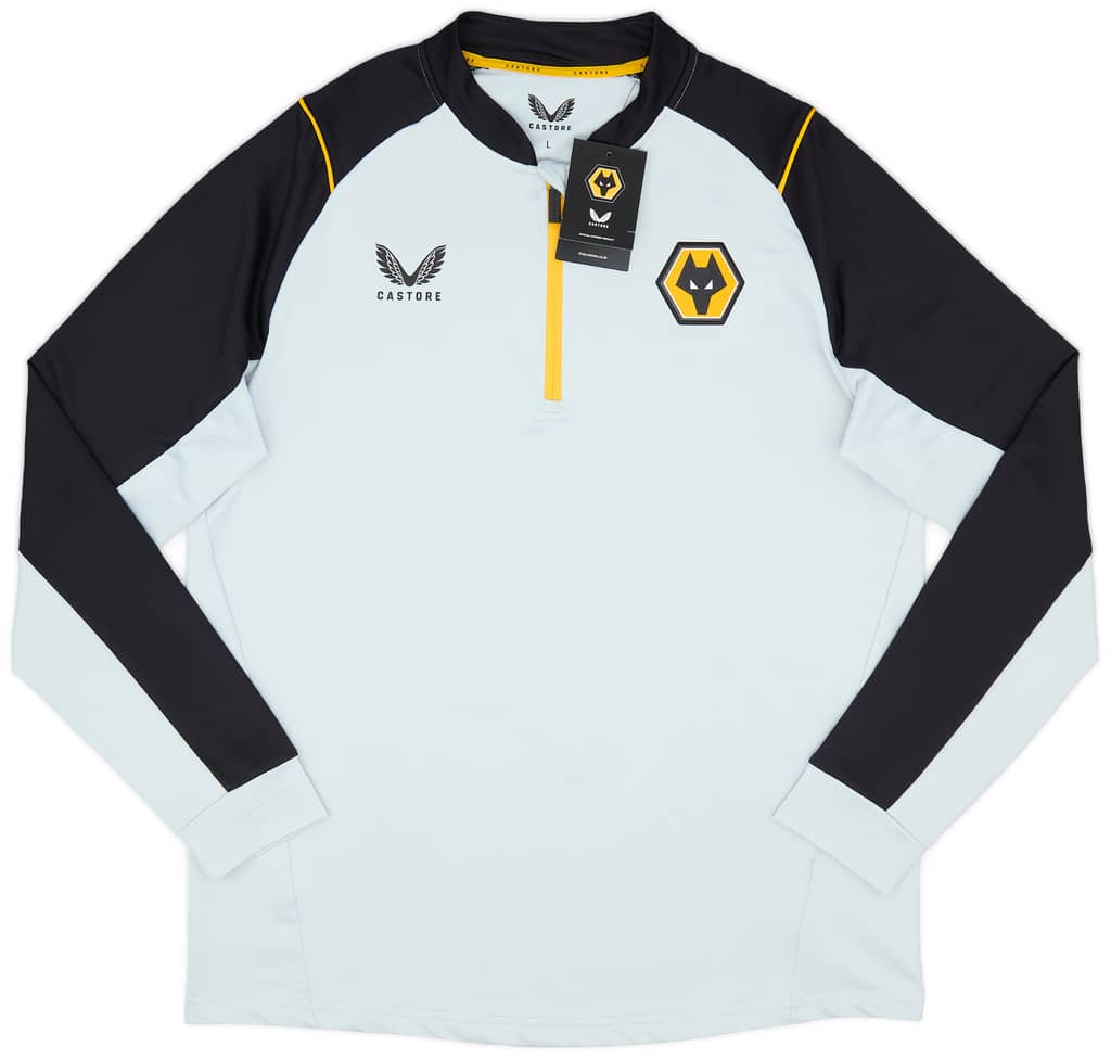 2022-23 Wolves Castore 1/4 Zip Training Top (L)