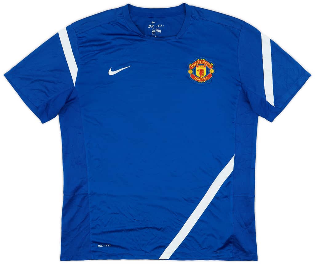 2011-12 Manchester United Nike Training Shirt - 6/10 - (XL)
