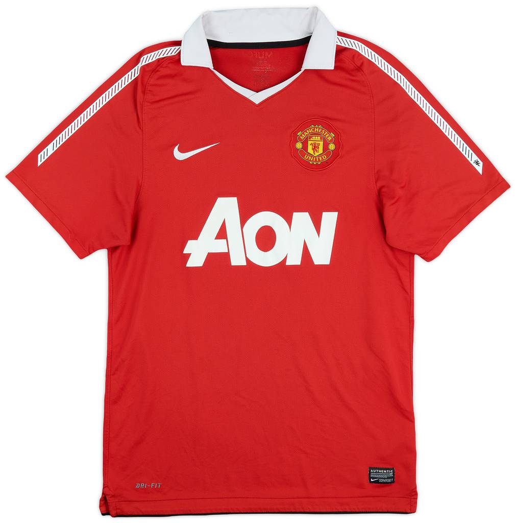 2010-11 Manchester United Home Shirt Rooney #10 - 5/10 - (S)