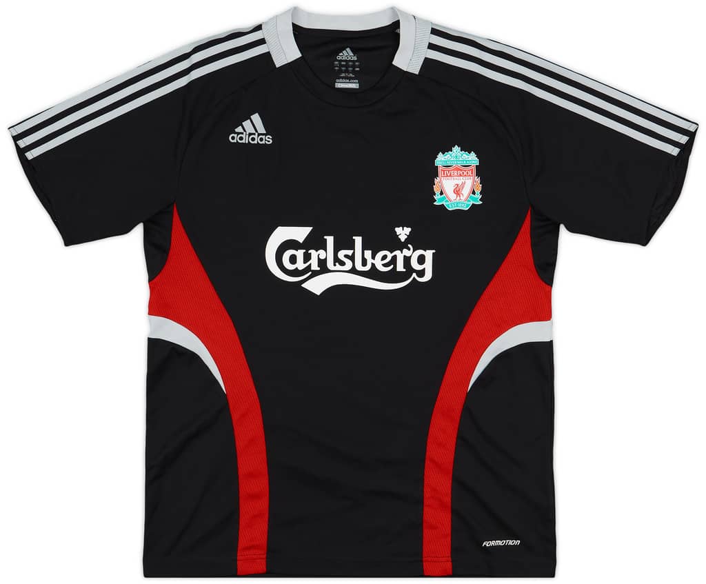 2008-09 Liverpool adidas Formotion Training Shirt - 9/10 - (L)