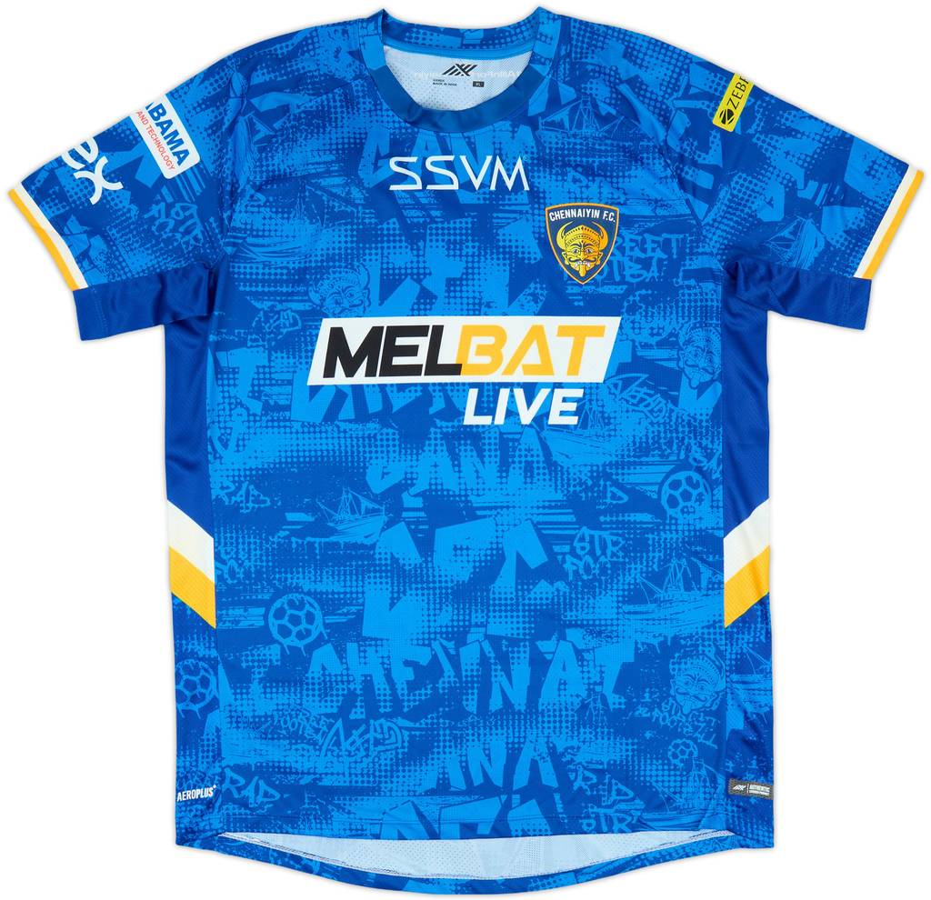 2024-25 Chennaiyin FC Home Shirt Pranav #6 (XL)