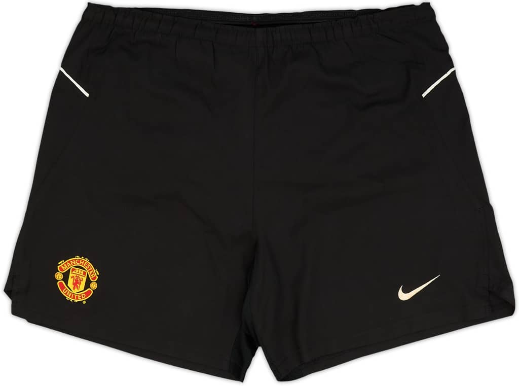 2004-06 Manchester United Home Shorts - 6/10 - (M)