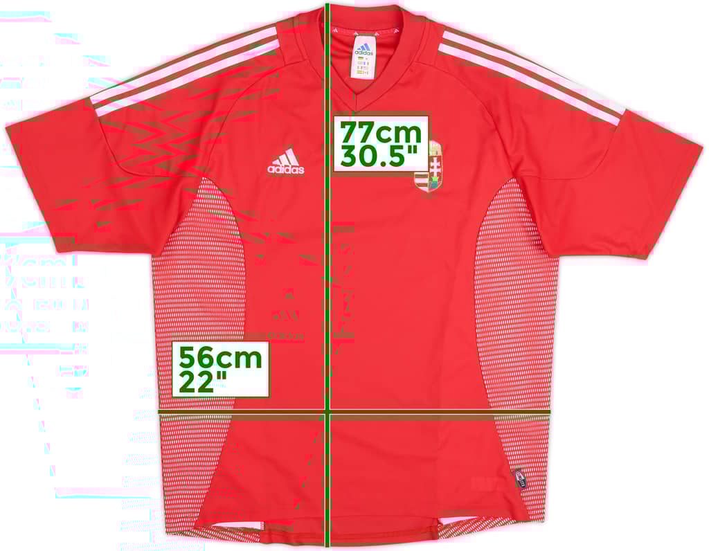 2002 Hungary Home Shirt - 8/10 - (XL)