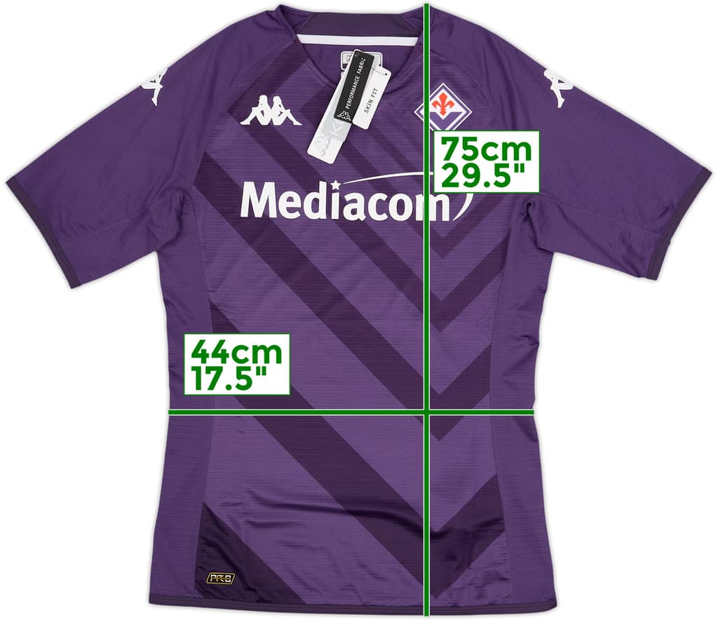 2022-23 Fiorentina Authentic Home Shirt (L)