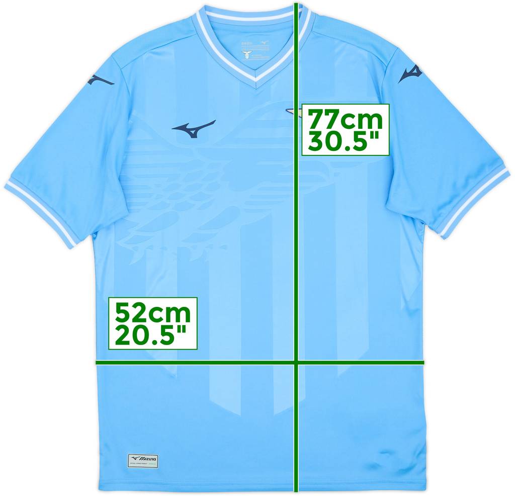 2023-24 Lazio Home Shirt - 9/10 - (L)
