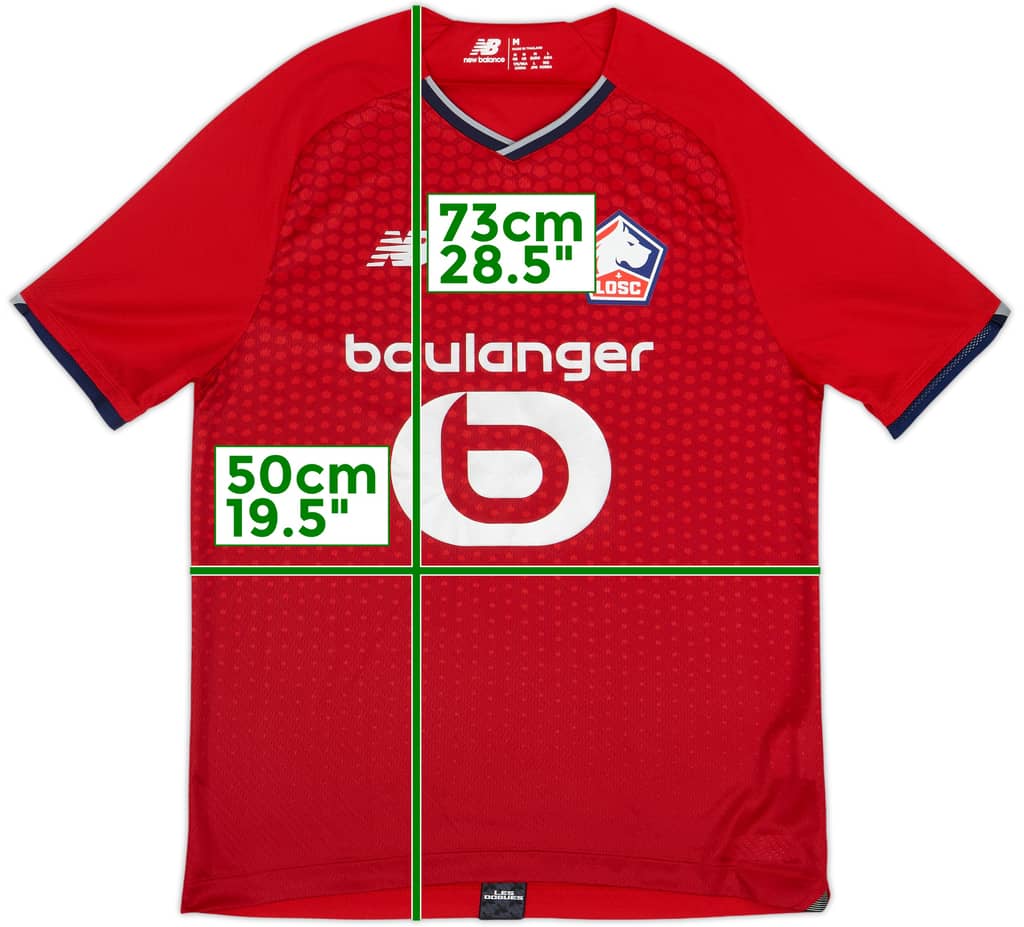 Camiseta de local del Lille 2021-22 - 10/10 - (M)