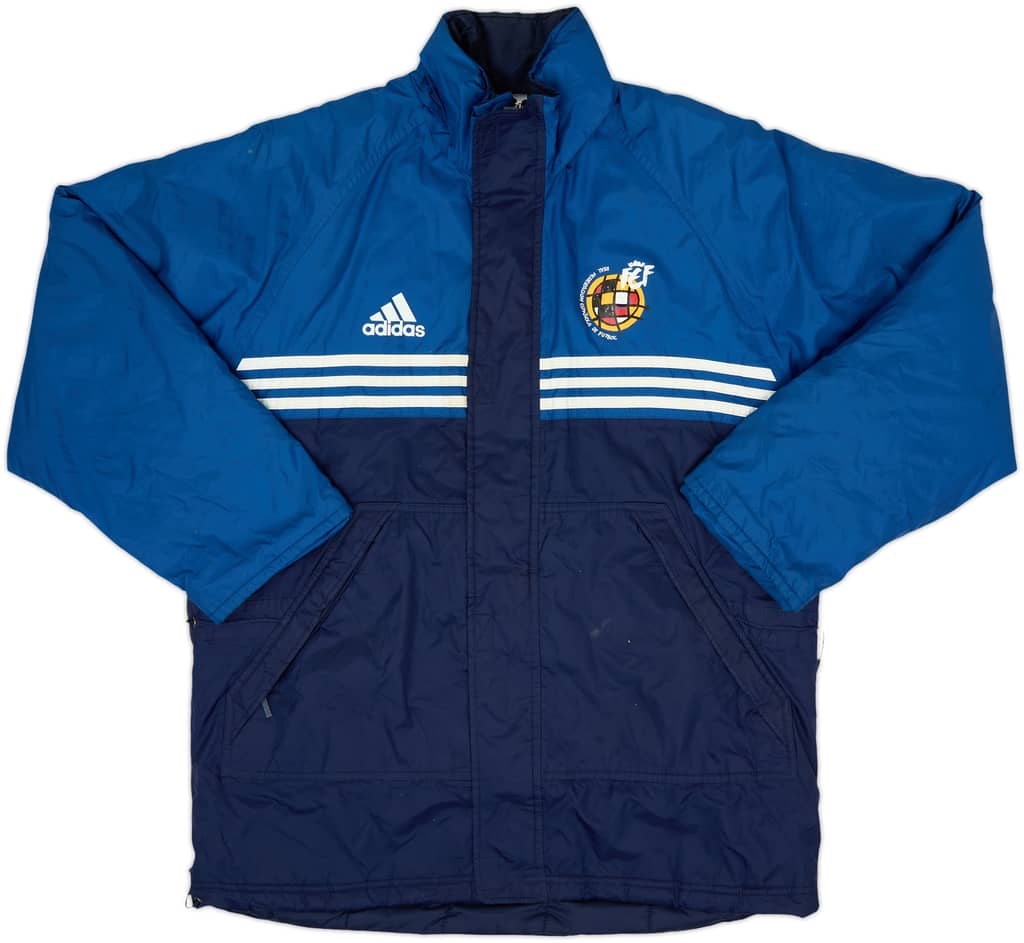 1998-00 España adidas Abrigo Acolchado de Banca - 7/10 - (S)