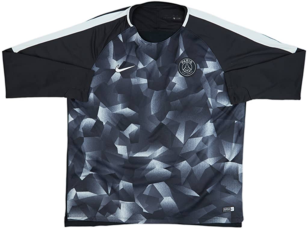 2017-18 Paris Saint-Germain Nike Sweat Top - 7/10 - (XXL)