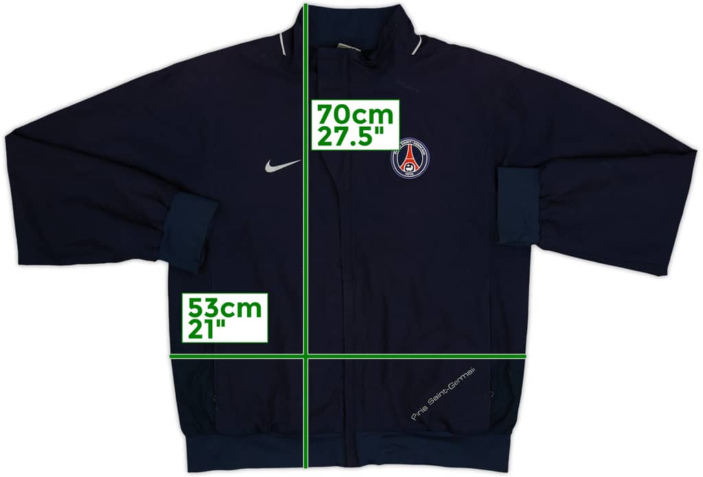 Chaqueta de chándal Nike del Paris Saint-Germain 2007-08 - 4/10 - (M)