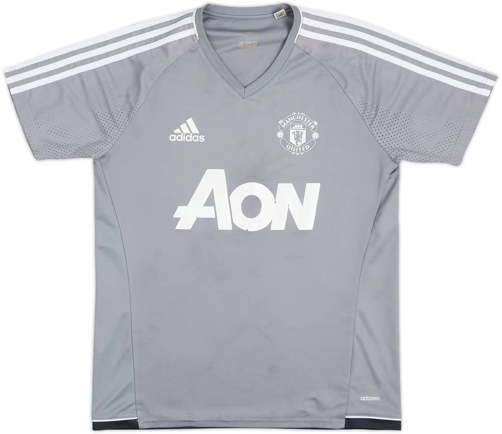 2017-18 Manchester United adizero Training Shirt - 5/10 - (M)