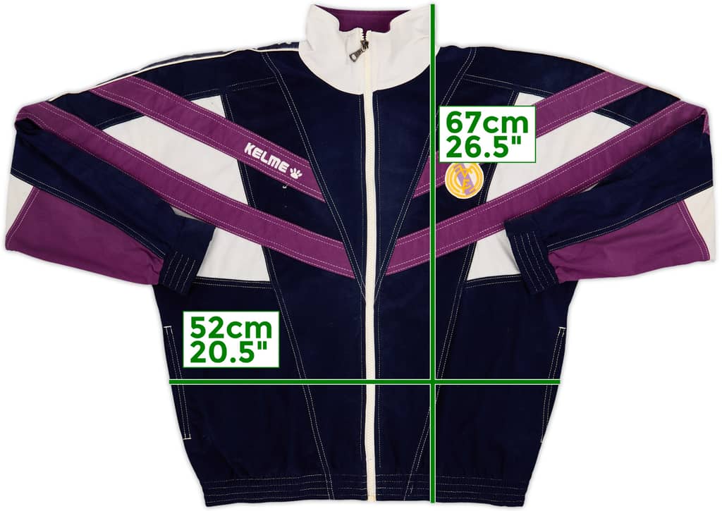 1997-98 Chaqueta de chándal Kelme del Real Madrid - 5/10 - (S)