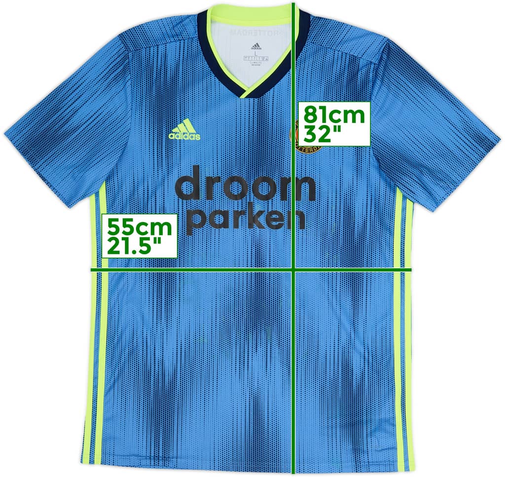 Camiseta de visitante de Feyenoord 2019-20 - 4/10 - (L)