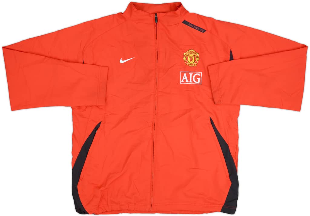 2007-08 Manchester United Nike Chaqueta de chándal - 8/10 - (XL)