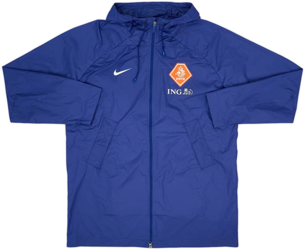 2022-23 Netherlands Nike Hooded Rain Jacket - 8/10 - (L)