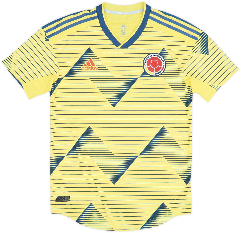 2019-20 Colombia Authentic Home Shirt - 6/10 - (S)