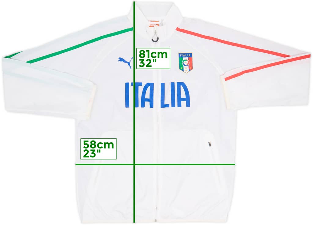 2014-15 Italy Puma Windbreaker Jacket - 7/10 - (L)