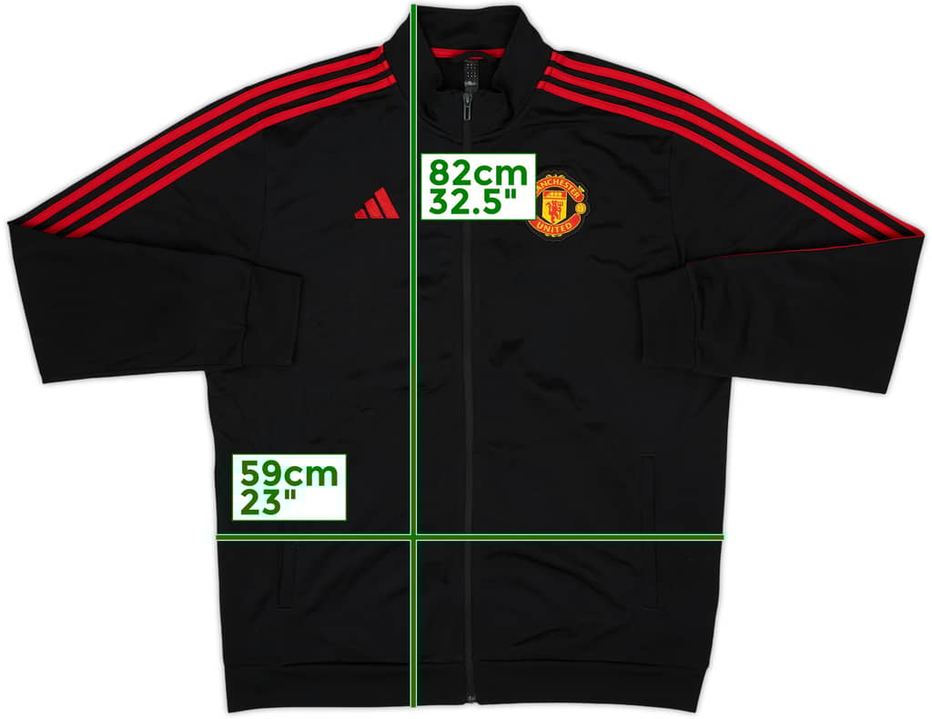2024-25 Manchester United adidas Track Jacket - 7/10 - (XL)