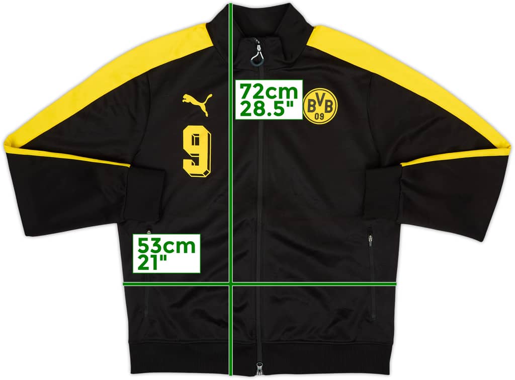 2017-18 Borussia Dortmund Puma Track Jacket #9 - 8/10 - (L)