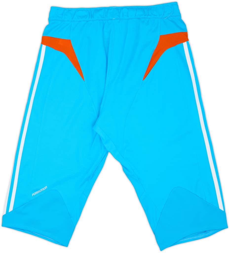 2012-13 Olympique Marseille adidas 3/4 Track Pants/Bottoms - 10/10 - (S)