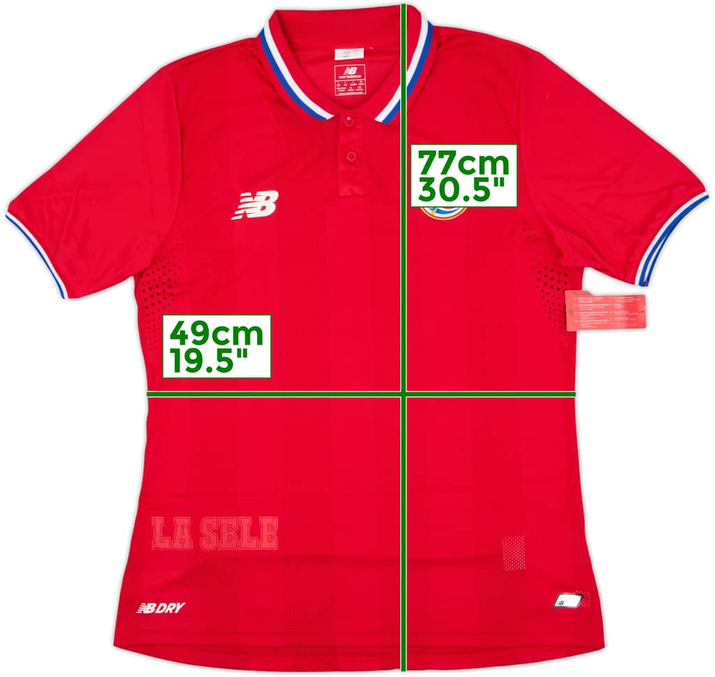 Camiseta de local de Costa Rica 2015 (L)