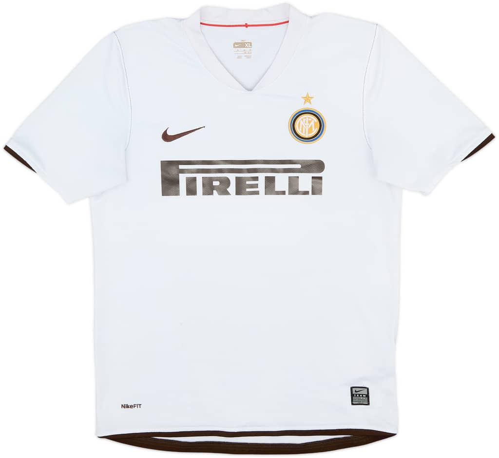 Camiseta de visitante del Inter Milan 2008-09 - 6/10 - (Niños XL)