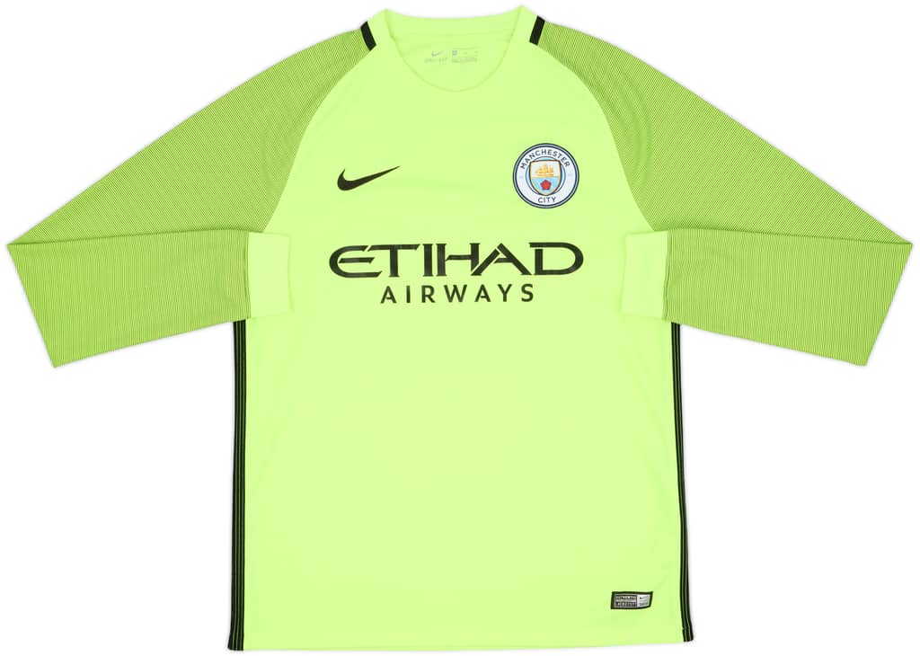 2016-17 Manchester City GK Shirt - 9/10 - (M)