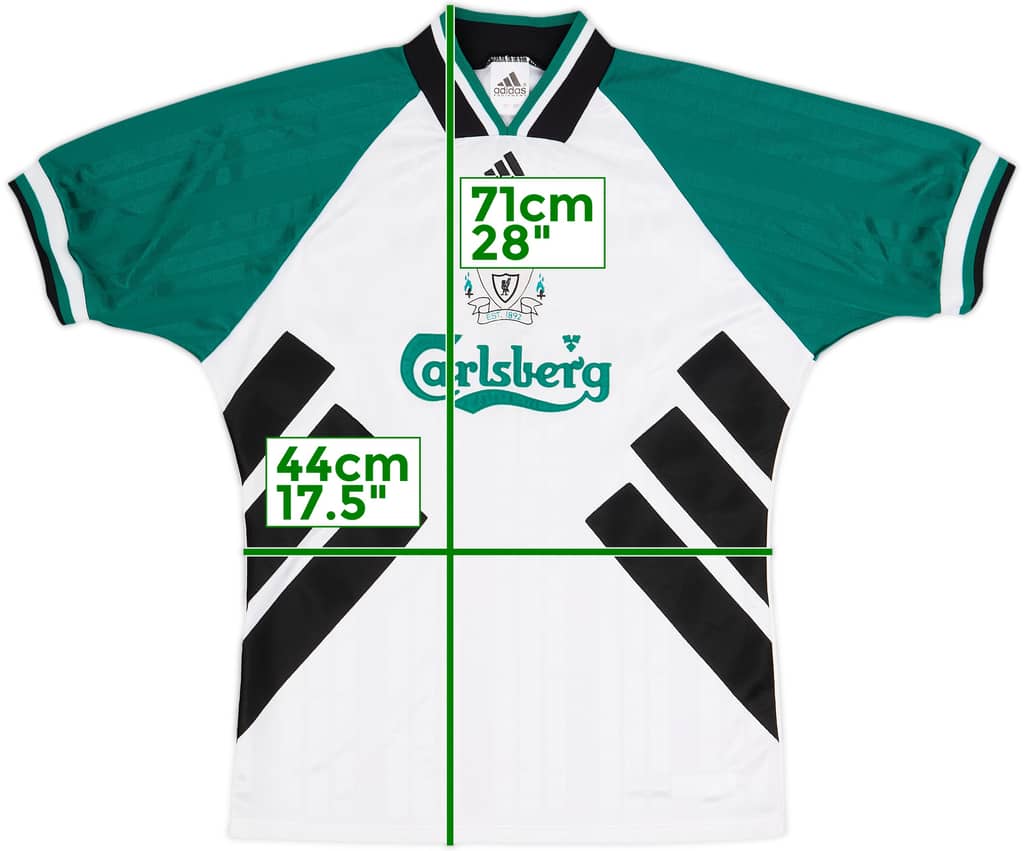 1993-95 Liverpool Away Shirt - 8/10 - (S)