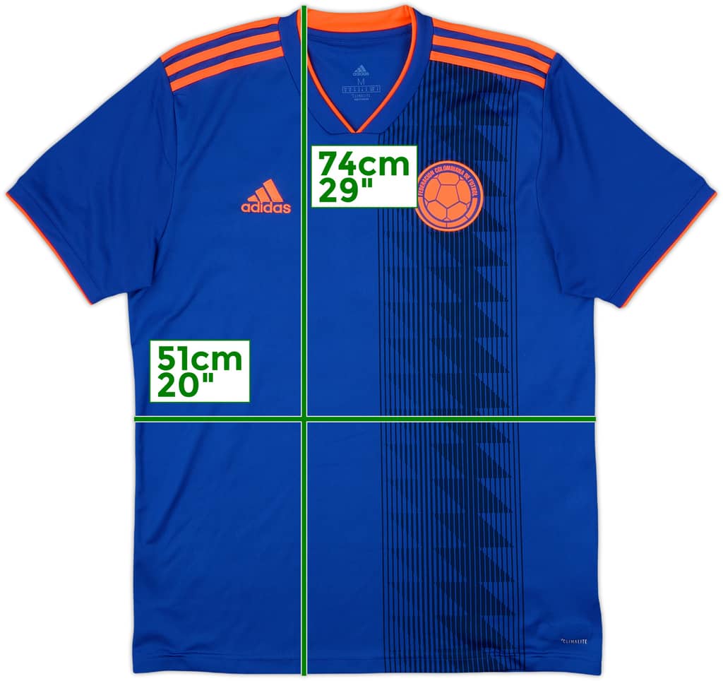 2018-19 Colombia Away Shirt - 8/10 - (M)