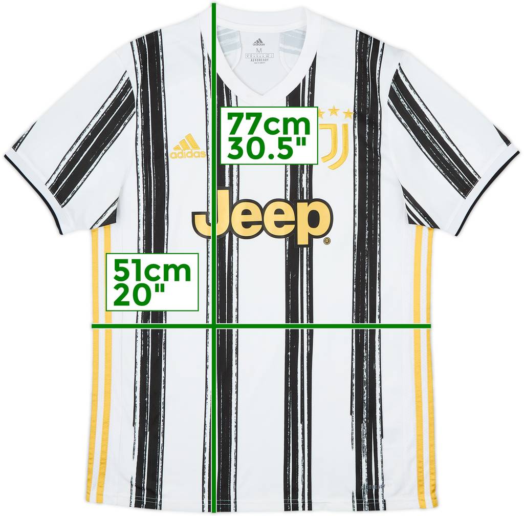 2020-21 Juventus Home Shirt - 7/10 - (M)