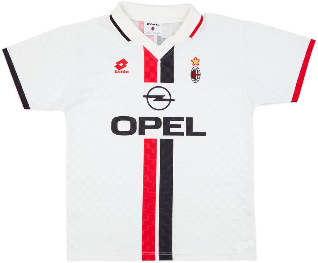 1995-96 AC Milan Away Shirt - 8/10 - (L)