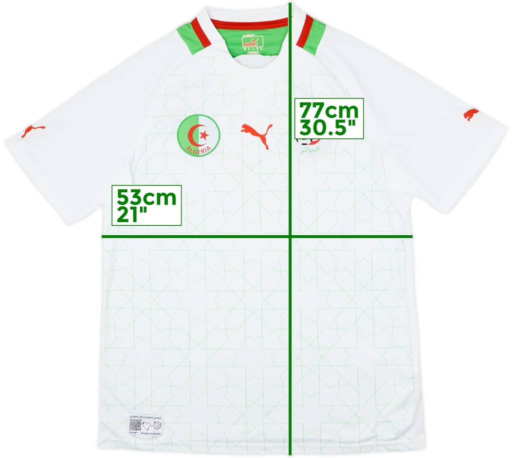 2012-14 Algeria Home Shirt - 8/10 - (L)