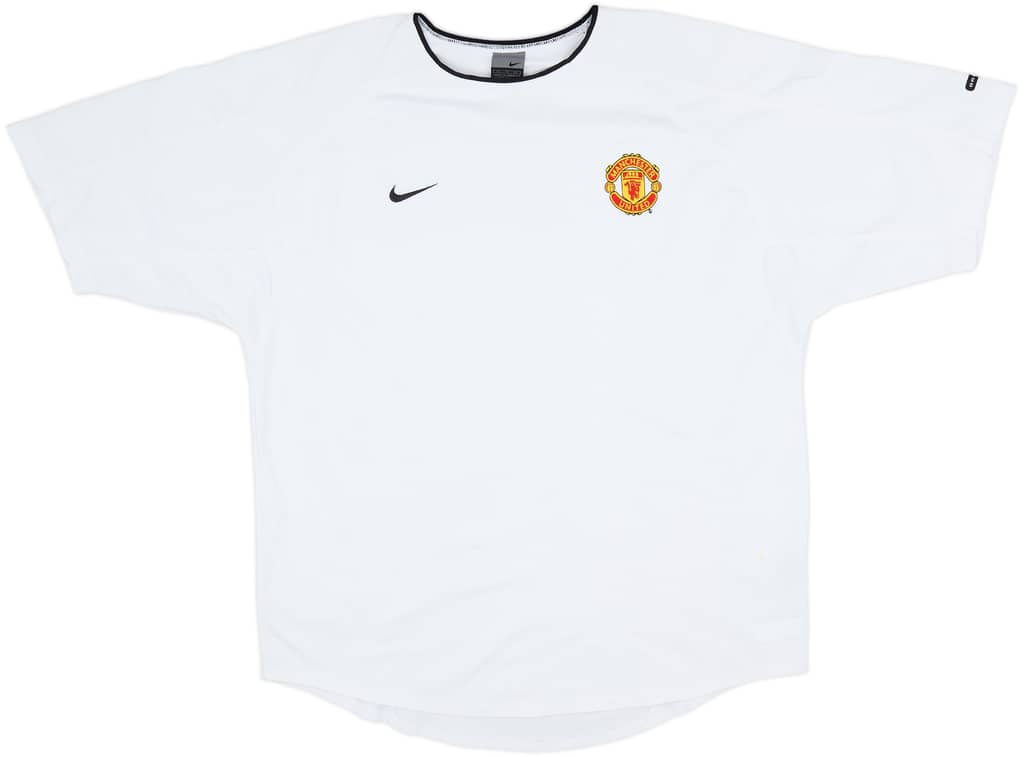 2002-03 Manchester United Nike Training Shirt - 7/10 - (XL)