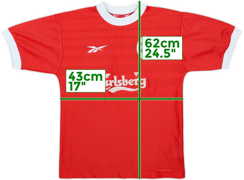 1998-00 Liverpool Home Shirt - 8/10 - (M.Boys)