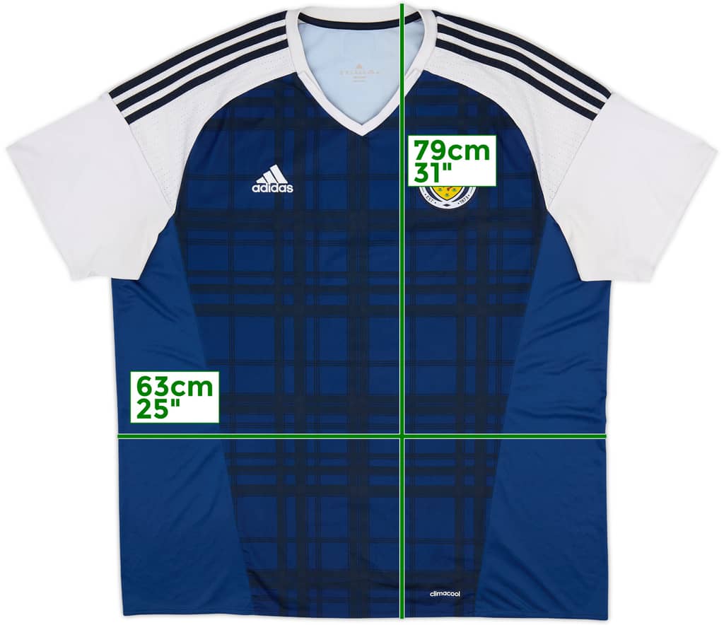 2015-17 Scotland Home Shirt - 4/10 - (XXL)