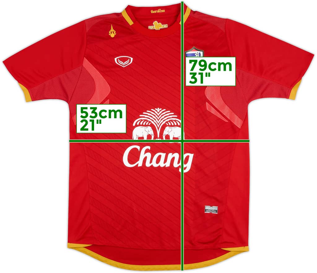 Camiseta de visitante de Thailand 2012-13 - 9/10 - (XL)