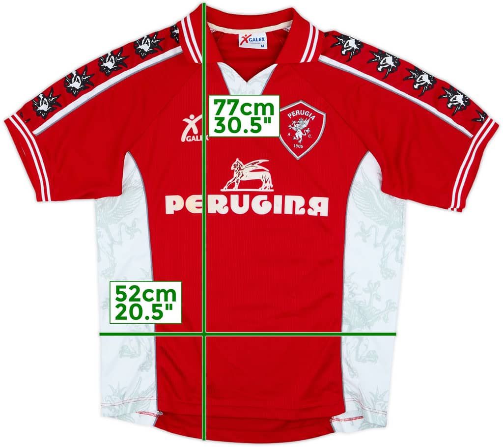 1999-00 Perugia Home Shirt - 8/10 - (M)