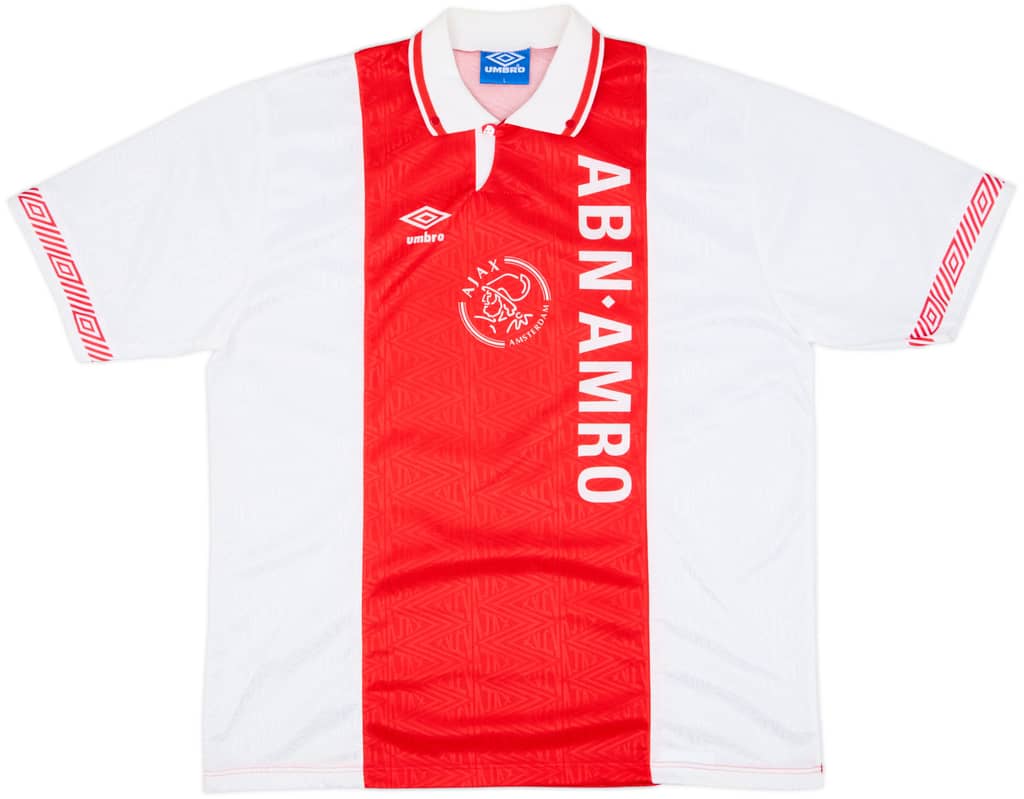 1991-93 Ajax Home Shirt - 8/10 - (L)