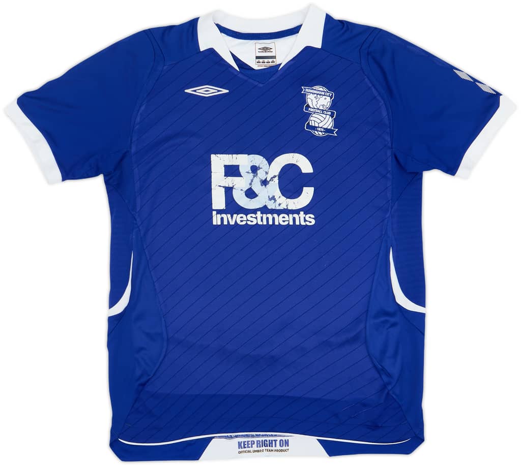 2008-09 Birmingham Home Shirt - 5/10 - (L.Boys)