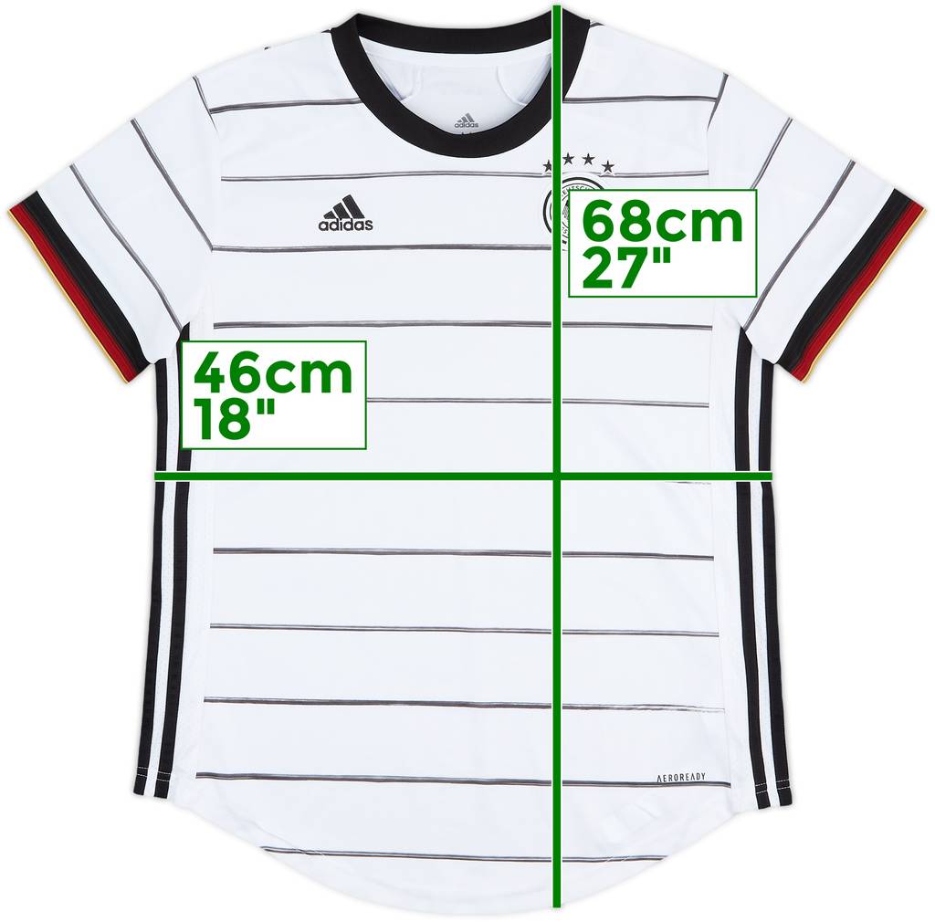 2020-21 Germany Home Shirt - 8/10 - (Women's M)