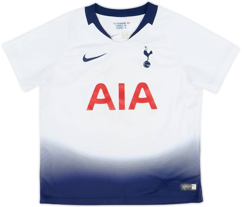 2018-19 Tottenham Home Shirt - 8/10 - (4-5 Years)