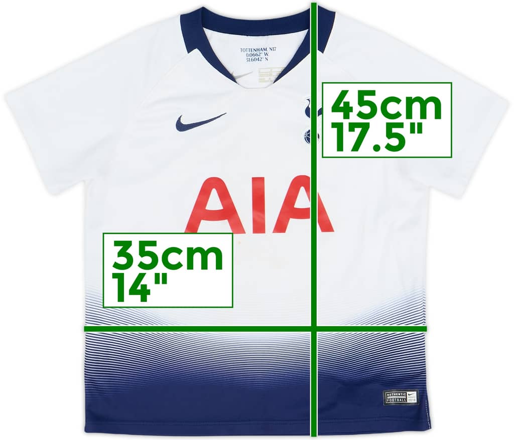 2018-19 Tottenham Home Shirt - 8/10 - (4-5 Years)