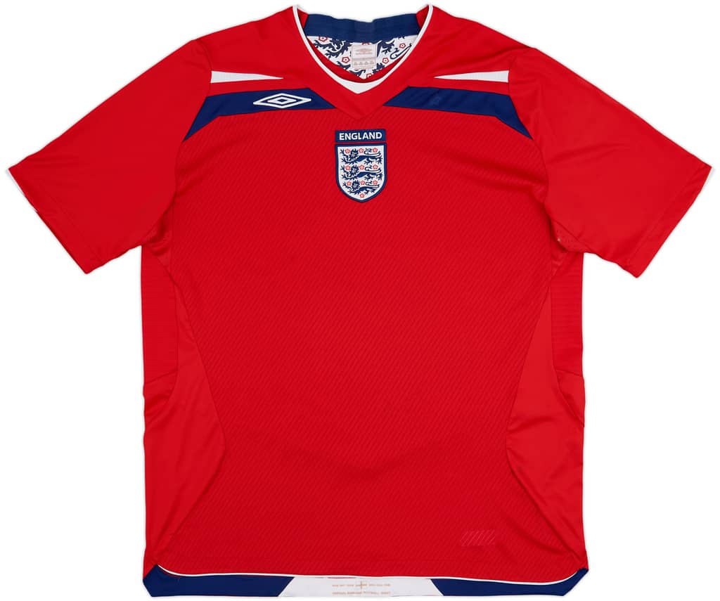 2008-10 England Away Shirt - 5/10 - (XL)