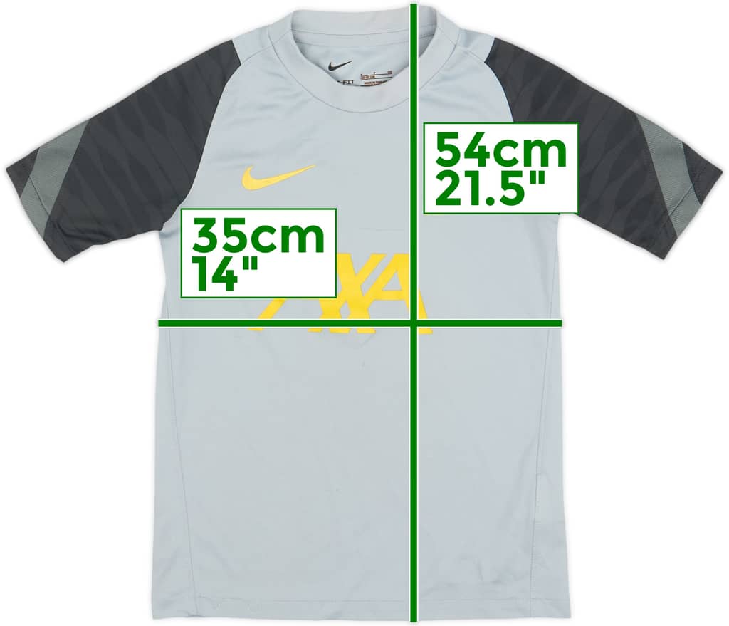 2021-22 Liverpool Nike Training Shirt - 6/10 - (S.Boys)