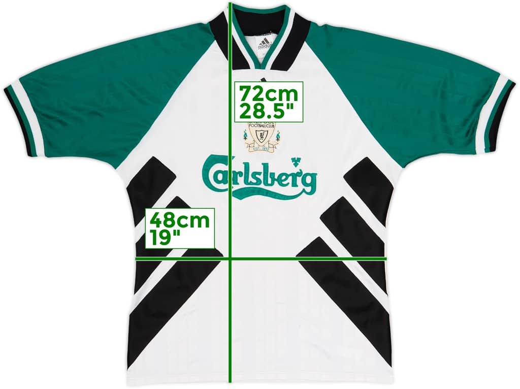 1993-95 Liverpool Away Shirt - 6/10 - (M)