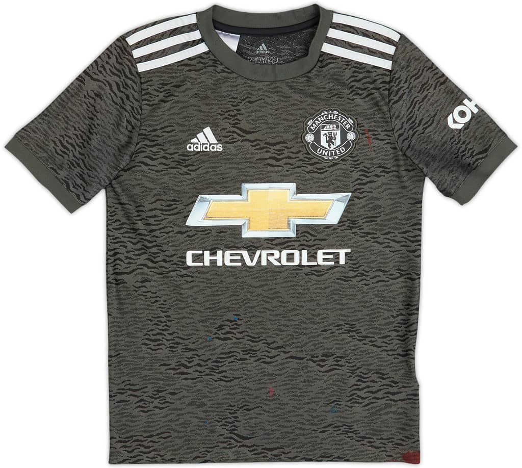 2020-21 Manchester United Away Shirt - 5/10 - (S.Boys)