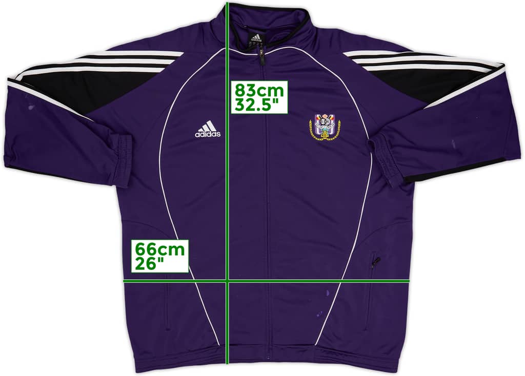 Chaqueta de chándal adidas del Anderlecht 2005-06 - 8/10 - (XL/XXL)