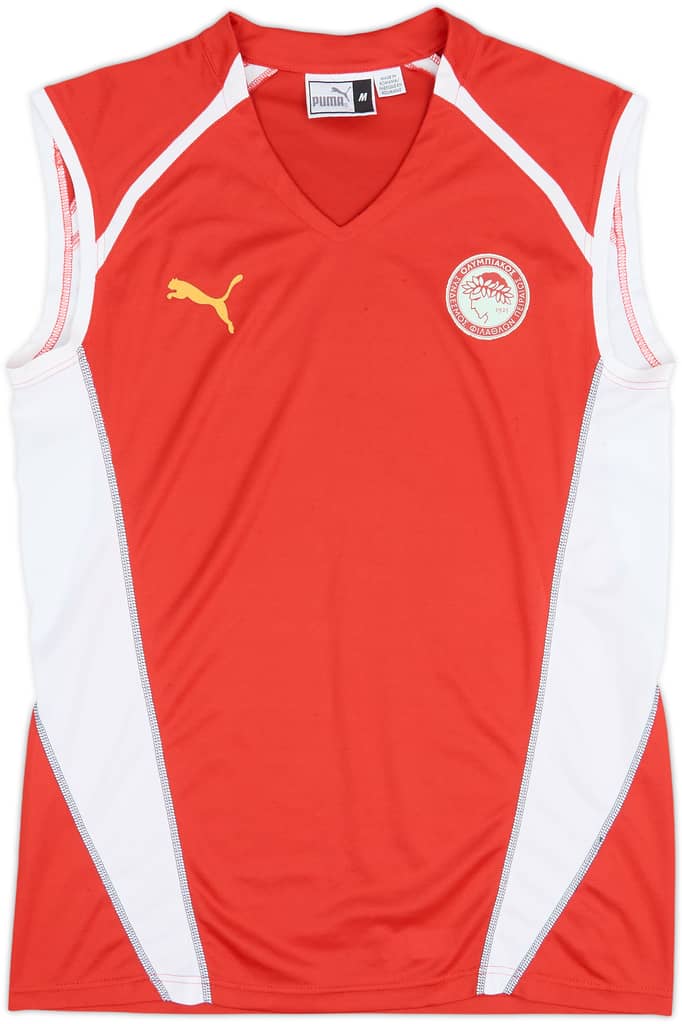 2005-06 Olympiakos Puma Training Vest - 7/10 - (M)