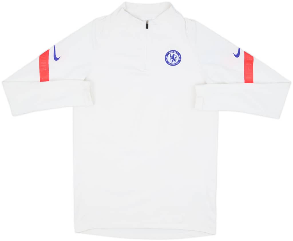 2020-21 Chelsea Nike 1/4 Zip Training Top - 8/10 - (S)